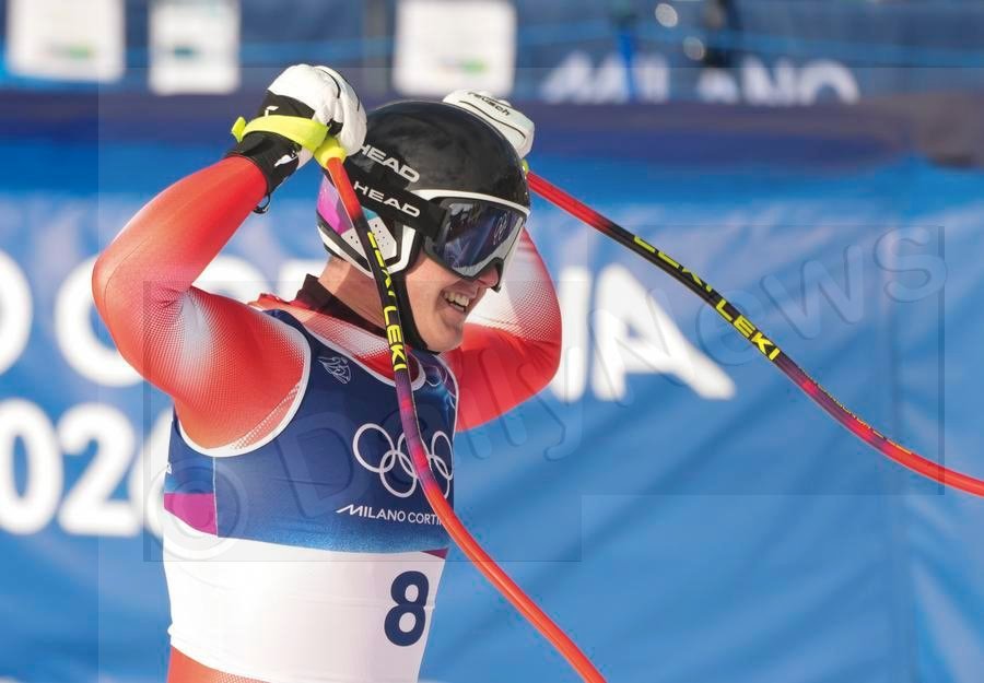 Switzerland claims opening gold home speed skater