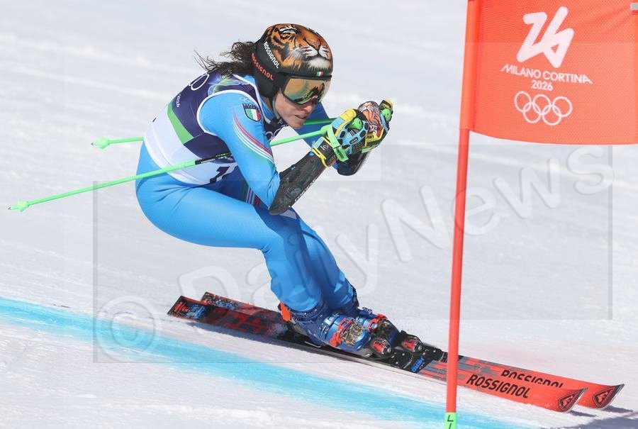 Italy's Brignone wins women's giant slalom gold