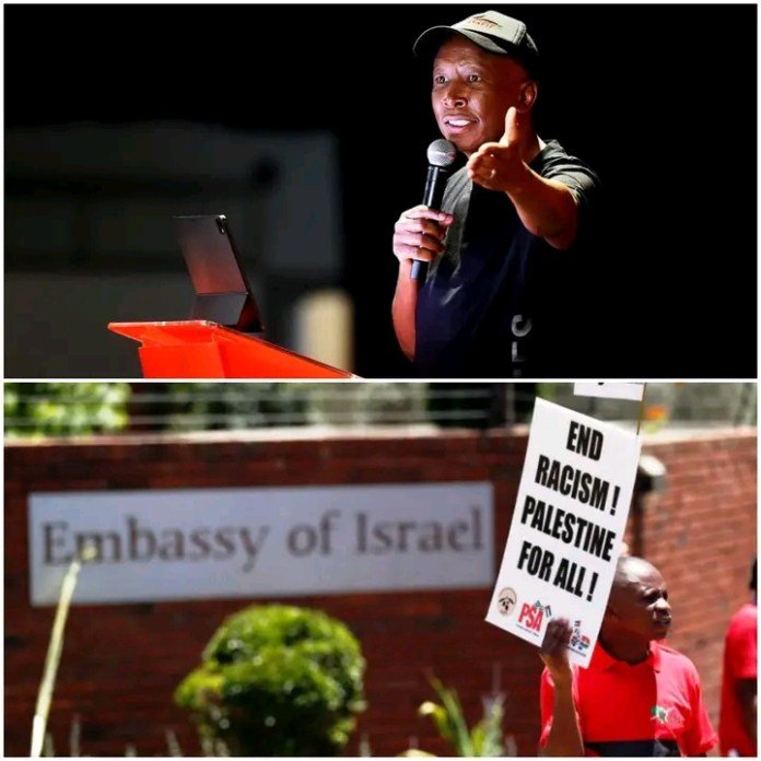 Malema Puts Petrol on the Fire: Says Israel Embassy Must Be Closed Permanently in South Africa, Escalating Tensions With the USA and Israel