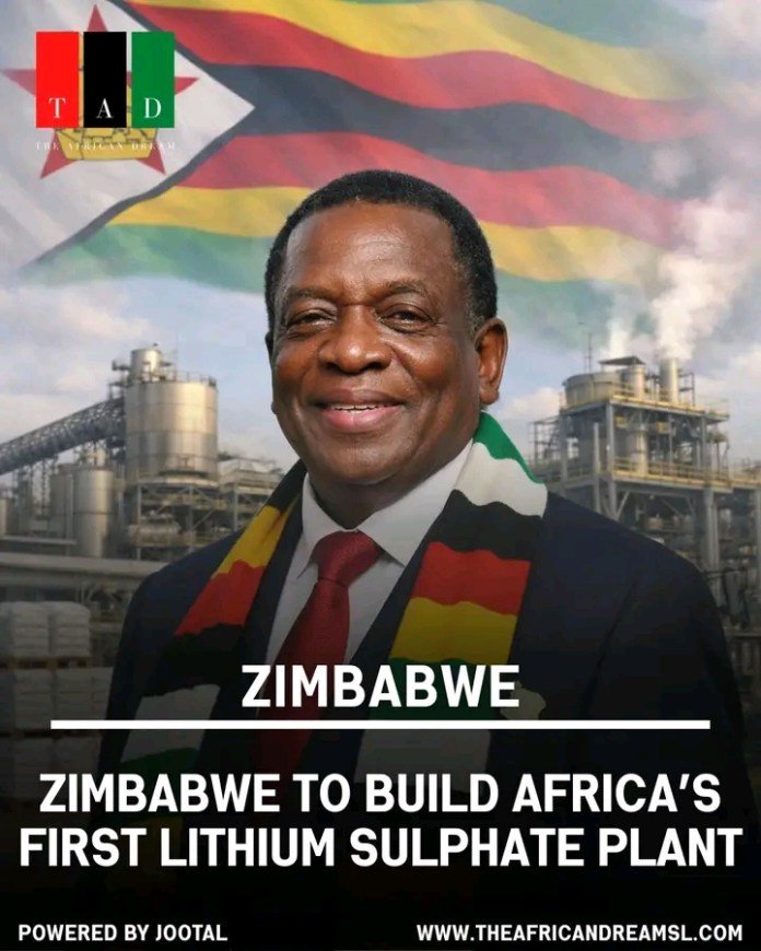 Zimbabwe to Build Africa’s First Lithium Sulphate Plant