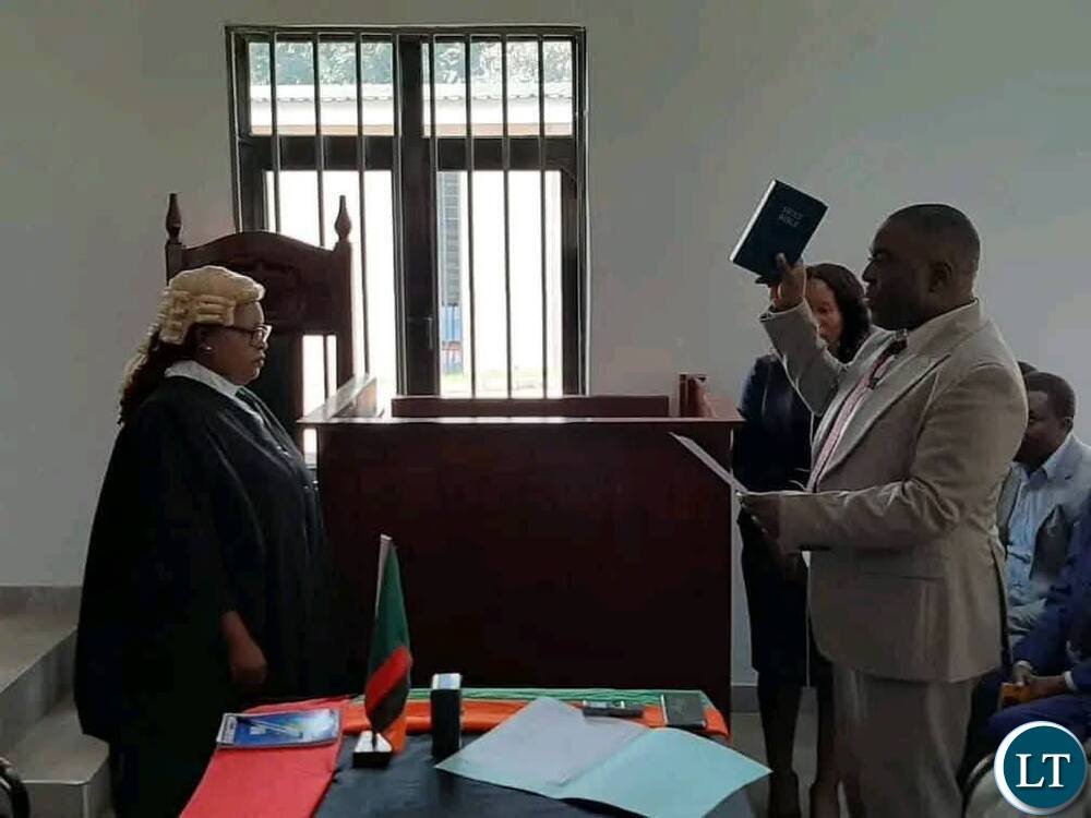 Newly-elected kasama mayor sworn-in