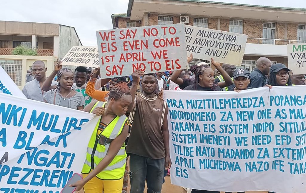 Why businesses protest tax changes