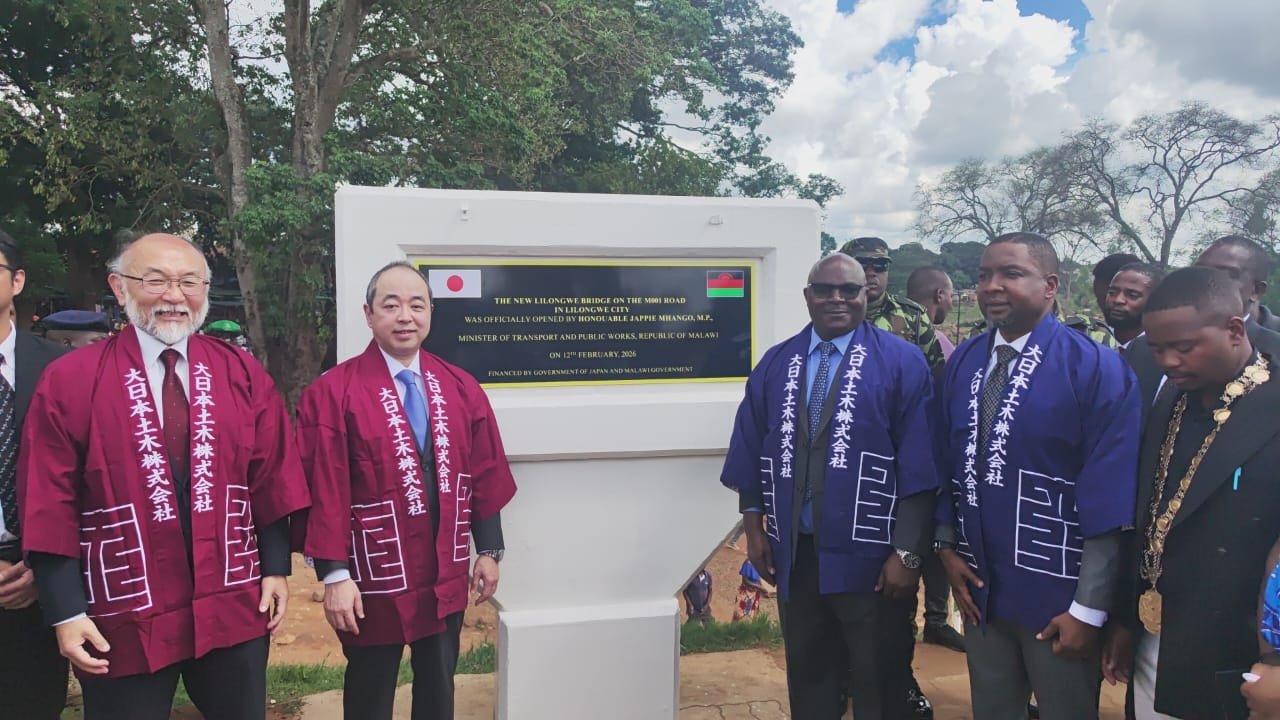 Minister Mhango Commissions $22 Million Lilongwe Bridge, Calls for Collective Care