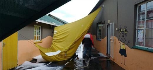 Watch: Randfontein hit by flooding after heavy rain and hail