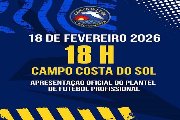Costa do Sol apresenta plantel para temporada 2026