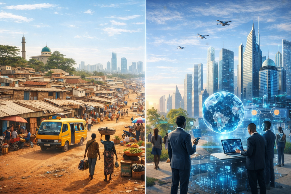 While Africa watches war, the real divide is digital