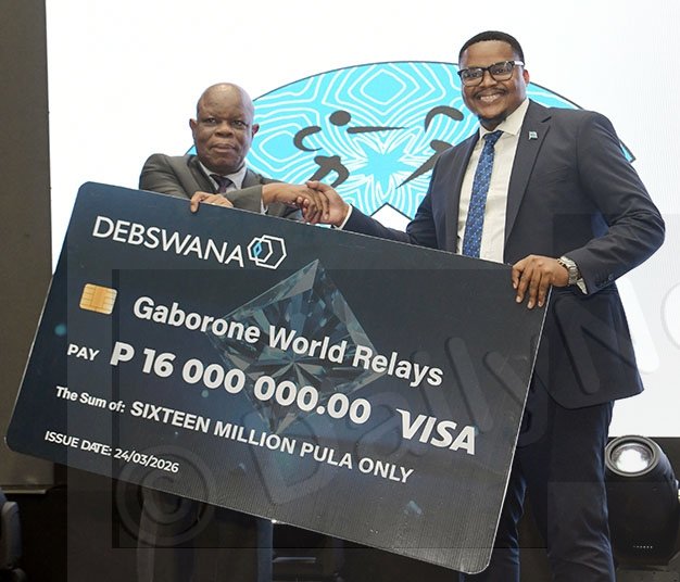 Debswana World Athletics title sponsor