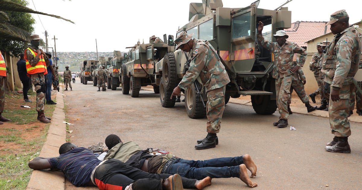 Sending troops to townships a haunting return to colonial logic