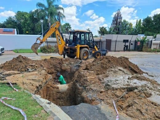 It took a swim: Zille visit sparks Douglasdale leak repairs