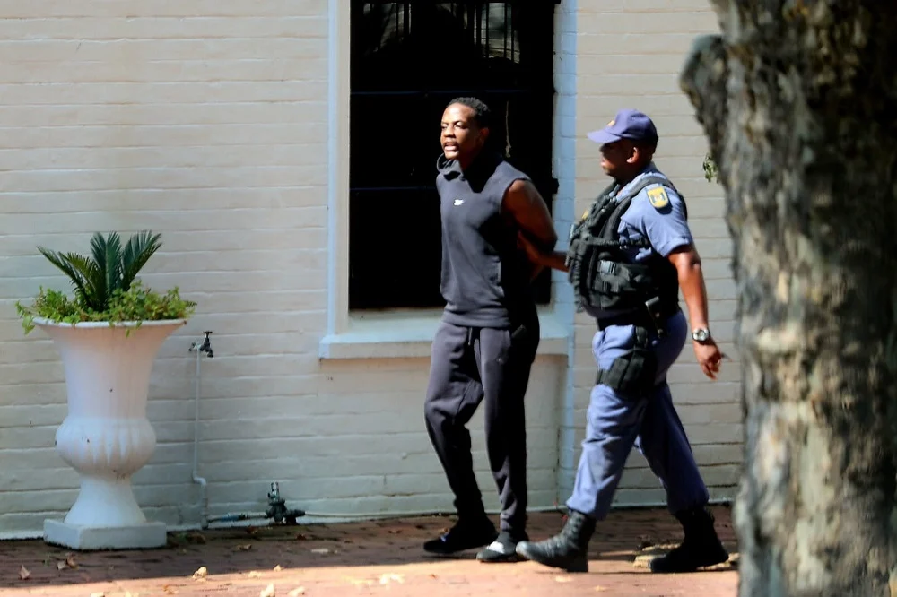 Chatunga Mugabe collapses twice in custody as police hunt for missing gun