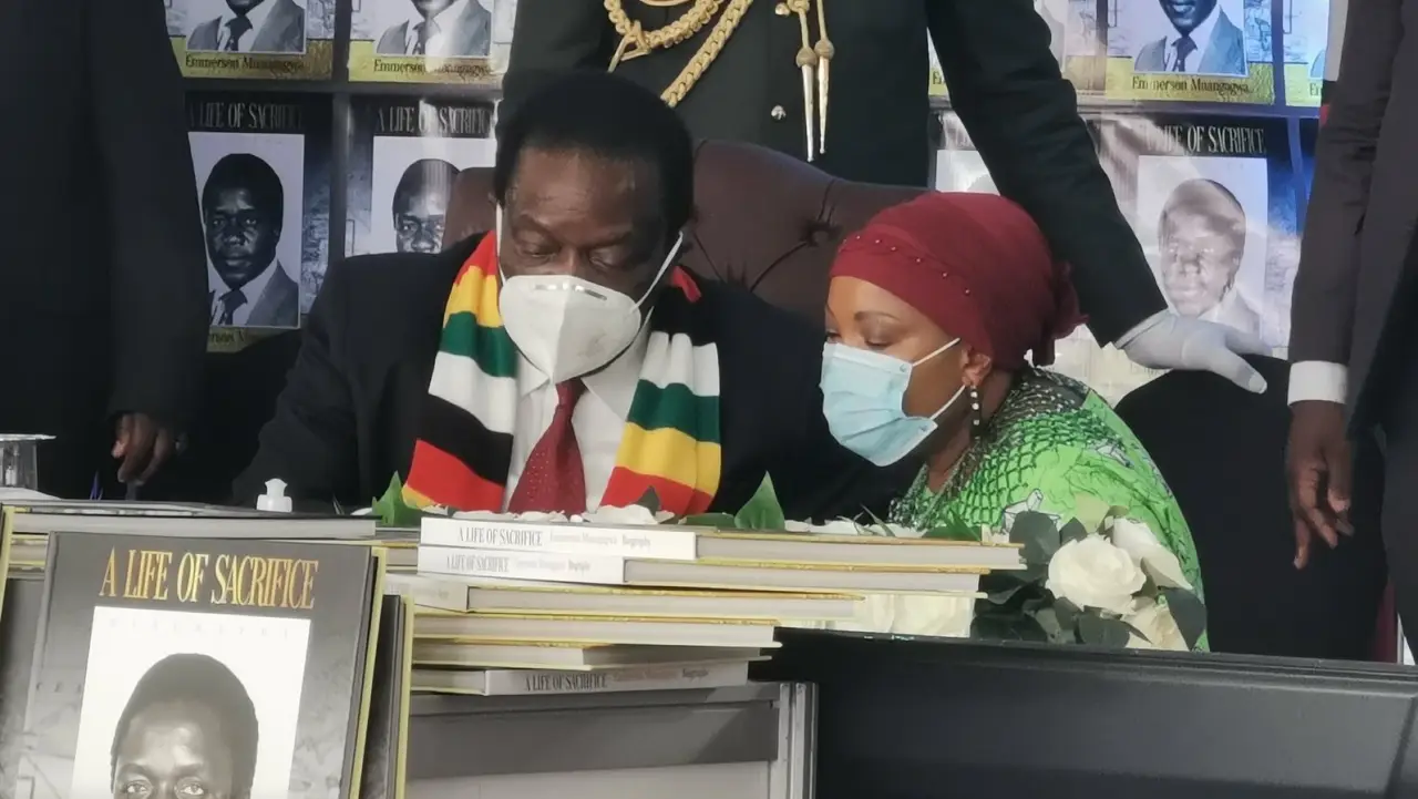 Outrage as Zimbabwe orders councils to purchase Mnangagwa book amid crisis