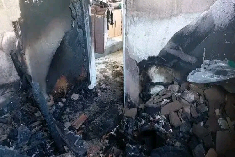 Homem morre carbonizado na sua residência