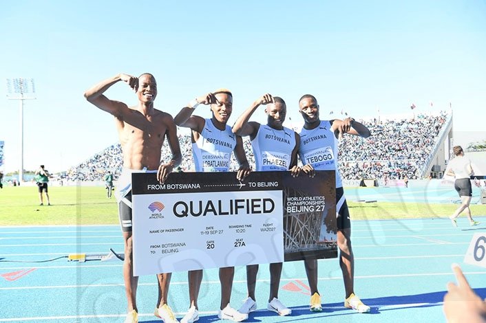 All Eyes On Botswana Relay