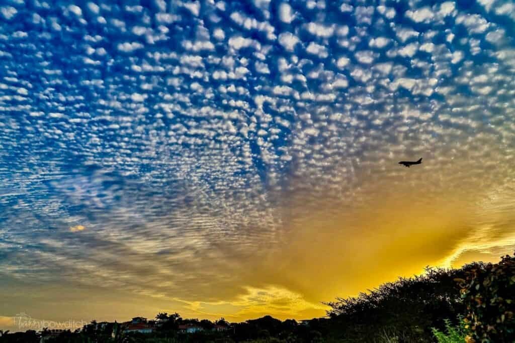 PICS | Sky spectacle stuns KZN as rare clouds ripple across sunset