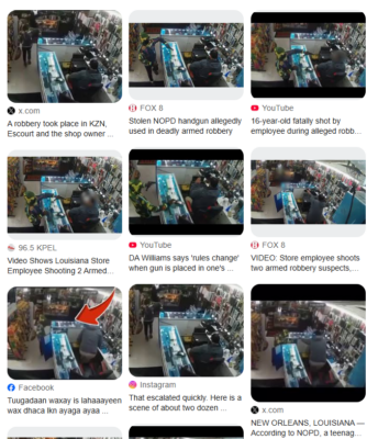 Video of Estcourt KZN shop owner shooting robbers is FAKE