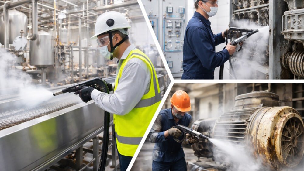 From food plants to factories: Where dry ice blasting fits best