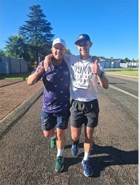 Watch: Alberton athlete’s 100km run for community support