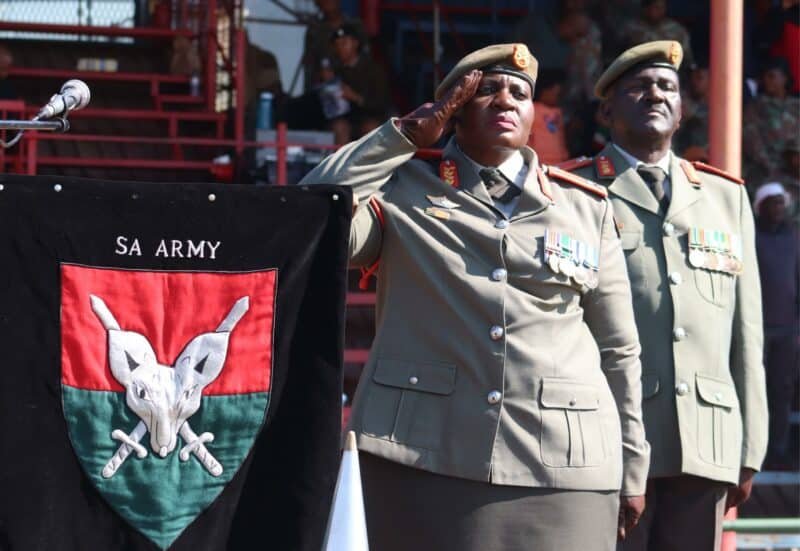 Fitting salute to Brigadier General Konjwayo
