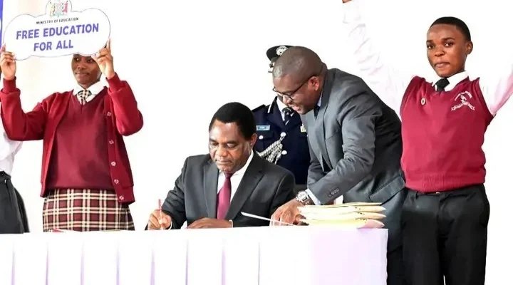 Zambia makes free education a legal right