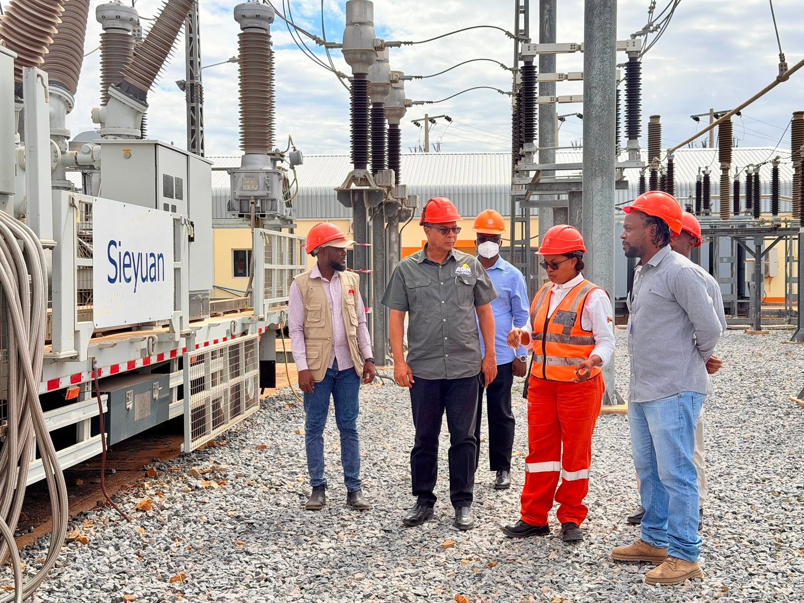Mozambique: ADIN chair visits Awasse mobile substation project, reaffirms commitment to Cabo Delgado reconstruction — Photos