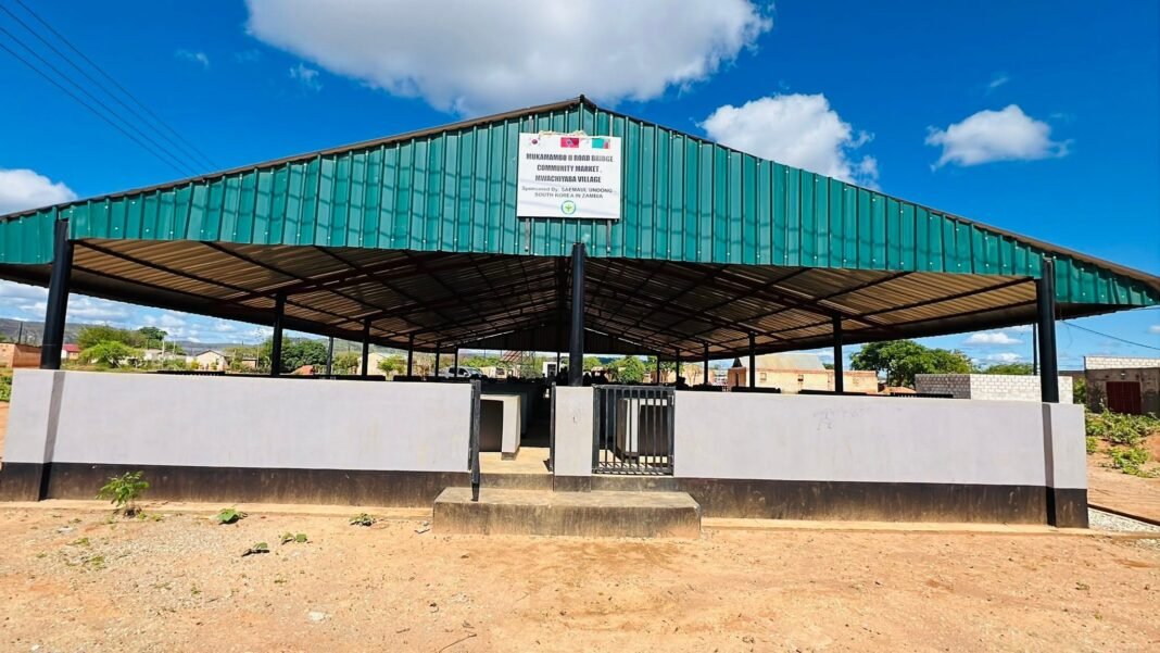 Govt. hands over CDF-funded Market Shelter, Ablution...