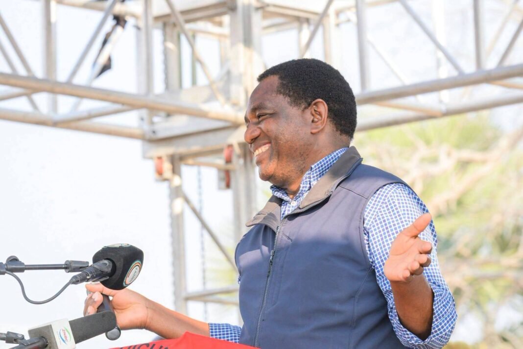 President Hichilema pledges to accelerate development in...