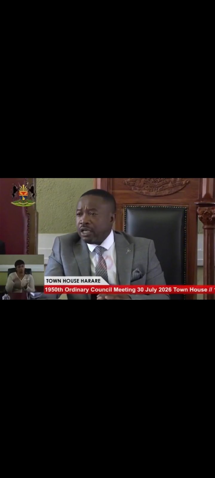 “Eat at home, not the streets” Harare mayor Mafume tells residents