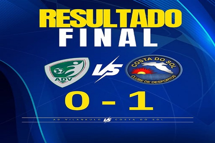 Costa do Sol em vantagem nos quartos de final da Taça de Moçambique