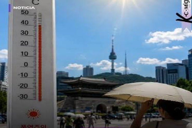 Calor extremo na Coreia do Sul faz pelo menos 16 mortes